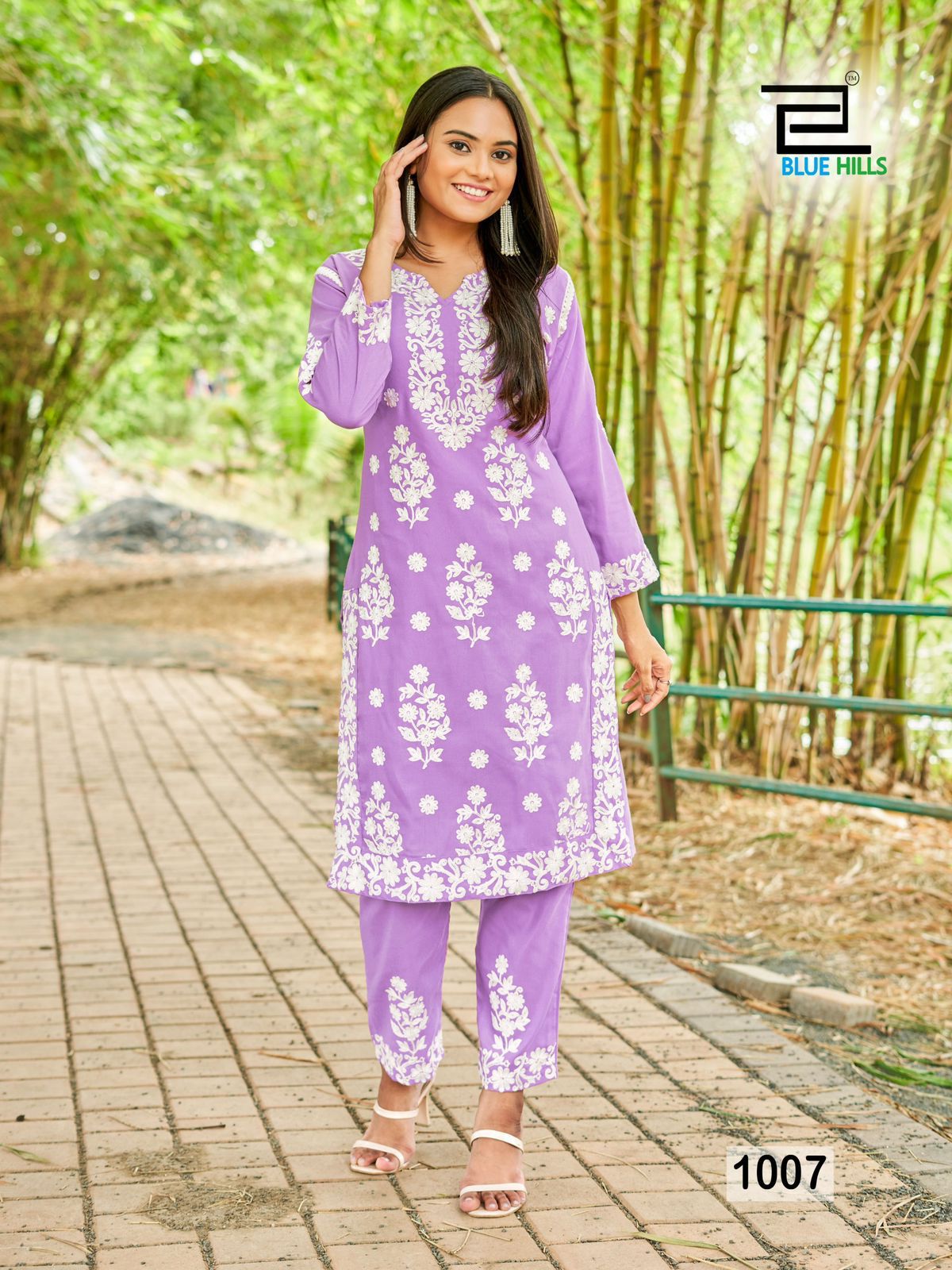 Blue Hills Sunburn 2023 Designer Kurti With Bottom Catalog

